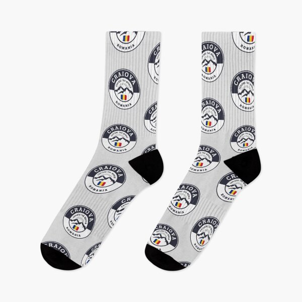 Item preview, Craiova Romania Black and White Crest designed and sold by World Designs.