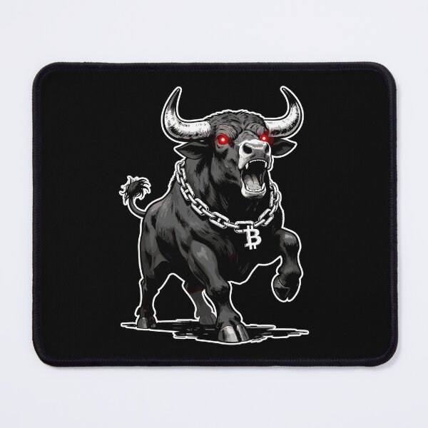 Item preview, Bitcoin Bull Red Laser Eyes Crypto Bullrun Gift designed and sold by Pineapple-Tree.
