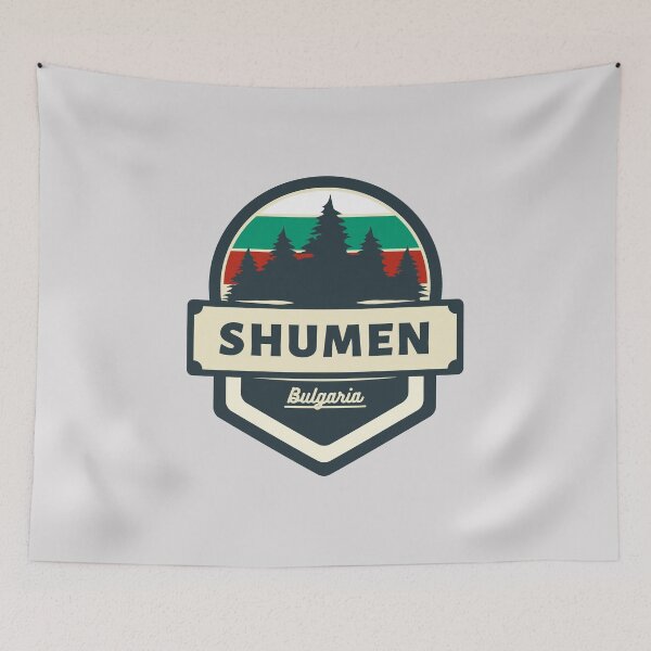 Item preview, Shumen Bulgaria Retro Vintage Badge designed and sold by World Designs.