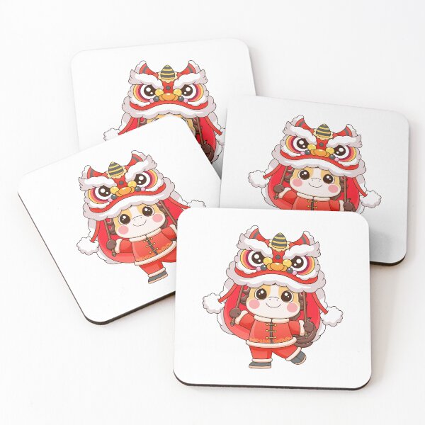 Item preview, Cute Horse Performing Lion Dance designed and sold by IN Tales.