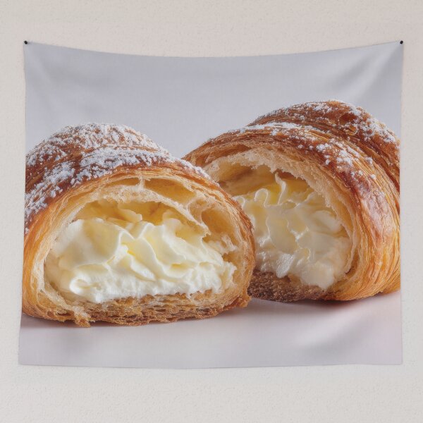 Item preview, Cream-filled croissant yummy designed and sold by anytka.