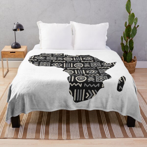 Item preview, Authentic Bogolan Pattern - Tribal Art of Africa designed and sold by Wolagno.