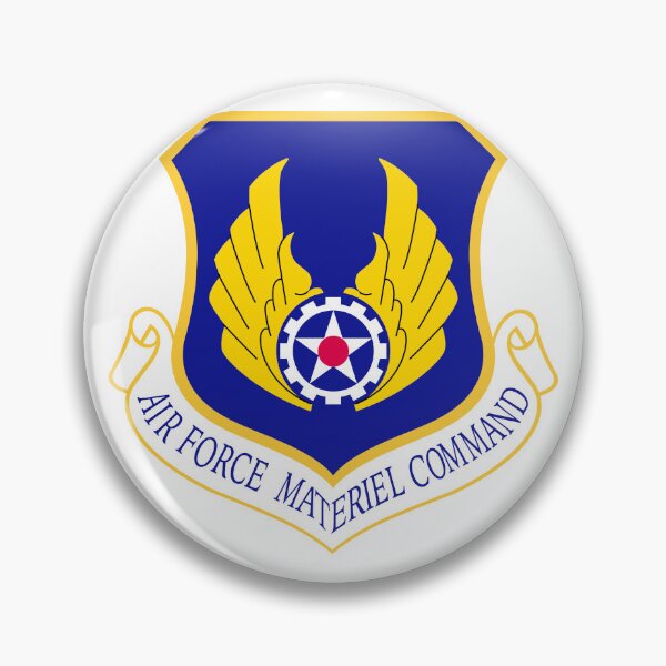 Item preview, Air Materiel Command Shield Emblem – Military Aviation Inspired Insignia designed and sold by Chroma Artis.