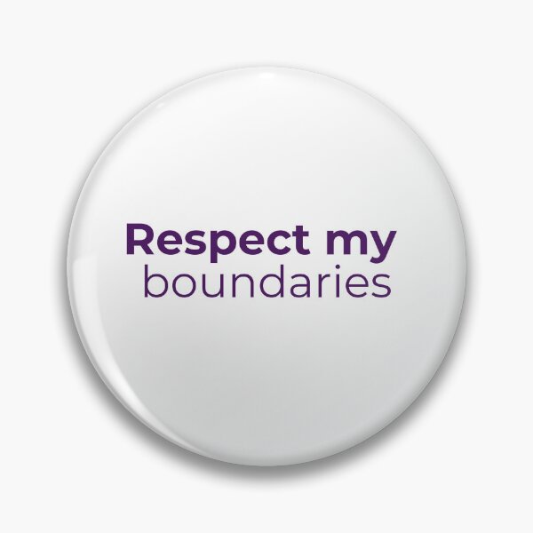 Artikelvorschau, Respect my boundaries entworfen und verkauft von Bianca Eder - Healing Collection.