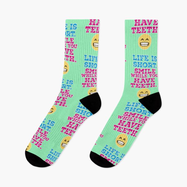 Item preview, Smile while you still have teeth – Funny saying Neon design designed and sold by Mauswohn.