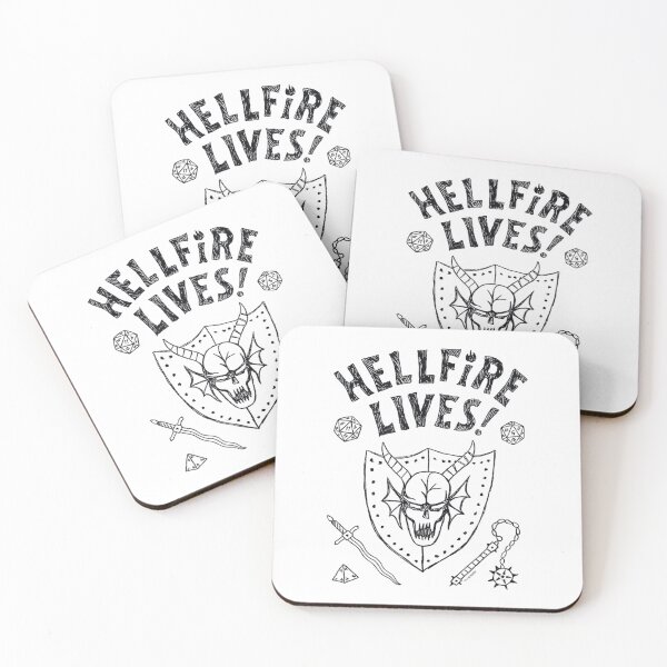 Item preview, Stranger Things Hellfire Lives designed and sold by JPG Arts.