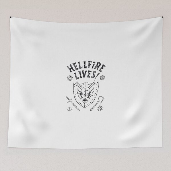 Item preview, Stranger Things Hellfire Lives designed and sold by JPG Arts.