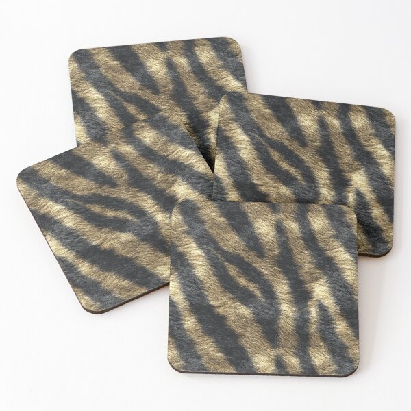 Item preview, Chic Natural Tiger Stripe Pattern  - Baptism Gifts designed and sold by RoyalStarsPatts.