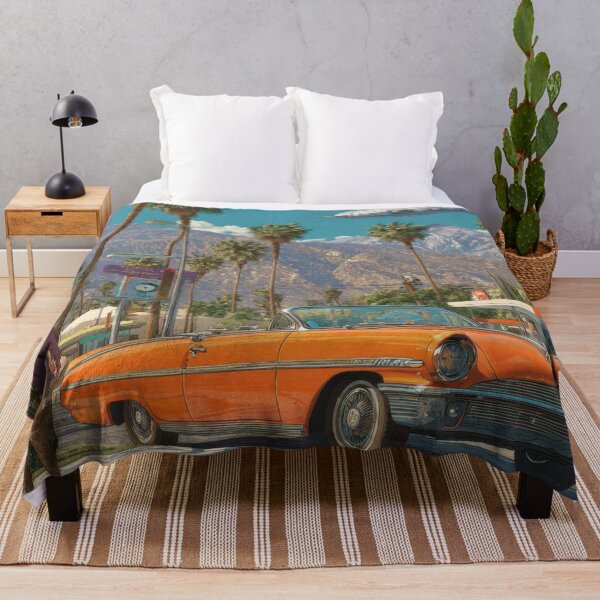 Item preview, Vintage car and people in the city designed and sold by anytka.