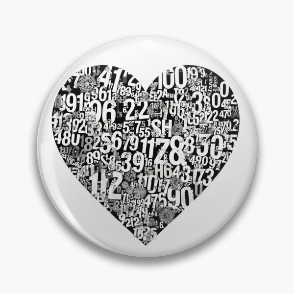 Item preview, Number Heart Math Data Science Accountant Statistician Gift designed and sold by RDproject.