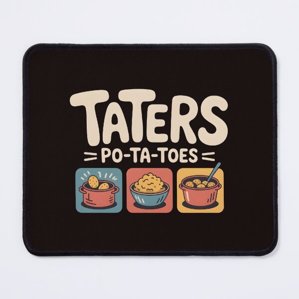 Item preview, Taters Po-Ta-Toes – Boil`Em Mash`Em Stick`Em in a Stew Funny Design designed and sold by Redgiant87x.