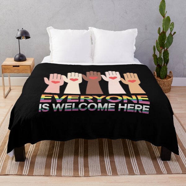 Item preview, Idaho Teacher Support Fist Hand Everyone Is Welcome Here  designed and sold by FadeOfThrone.