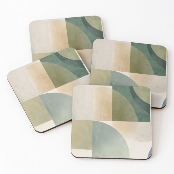 Item preview, Soft-colored geometric art designed and sold by anytka.