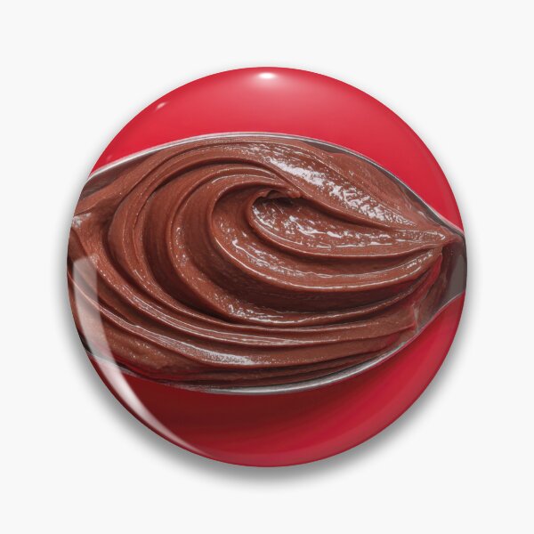 Item preview, Chocolate spread on metal spoon designed and sold by anytka.