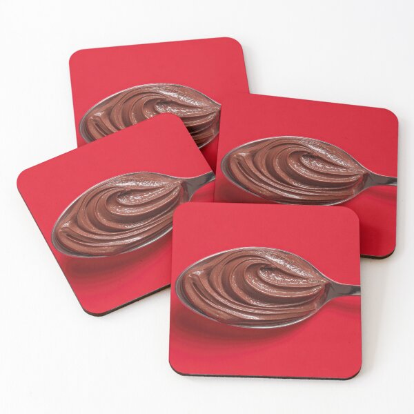 Item preview, Chocolate spread on metal spoon designed and sold by anytka.