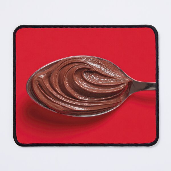 Item preview, Chocolate spread on metal spoon designed and sold by anytka.