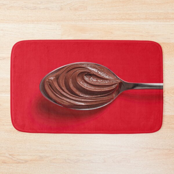 Item preview, Chocolate spread on metal spoon designed and sold by anytka.