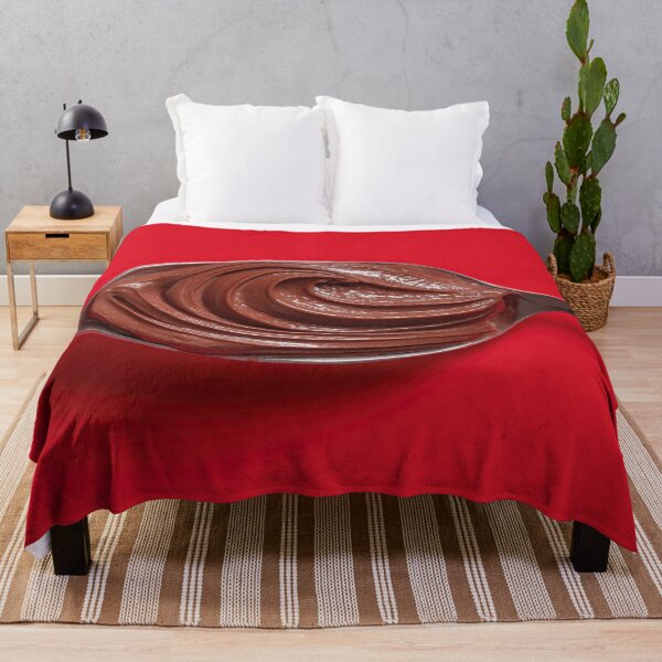Item preview, Chocolate spread on metal spoon designed and sold by anytka.