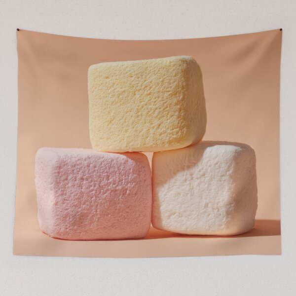 Item preview, Marshmallows stacked on surface designed and sold by anytka.