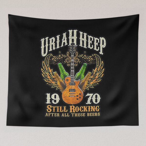 Item preview, Demons And Wizards Uriah Rock Band designed and sold by CHRISTINCOSE.