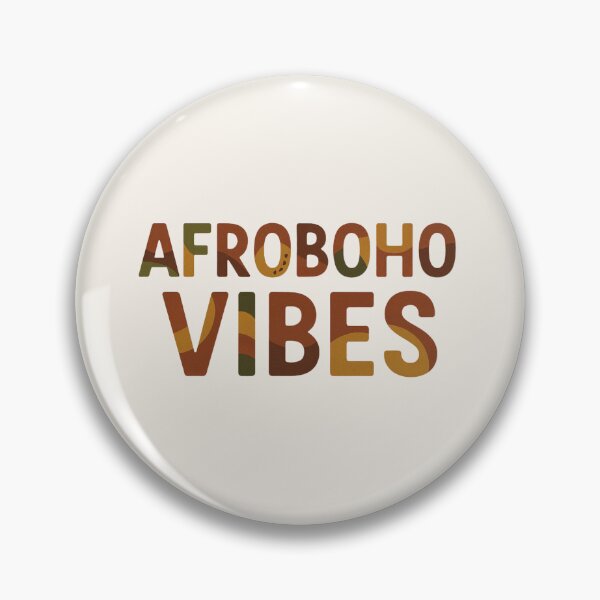Item preview, Afroboho Vibes – Afrocentric Boho Typography Aesthetic Design designed and sold by astersgraphics.