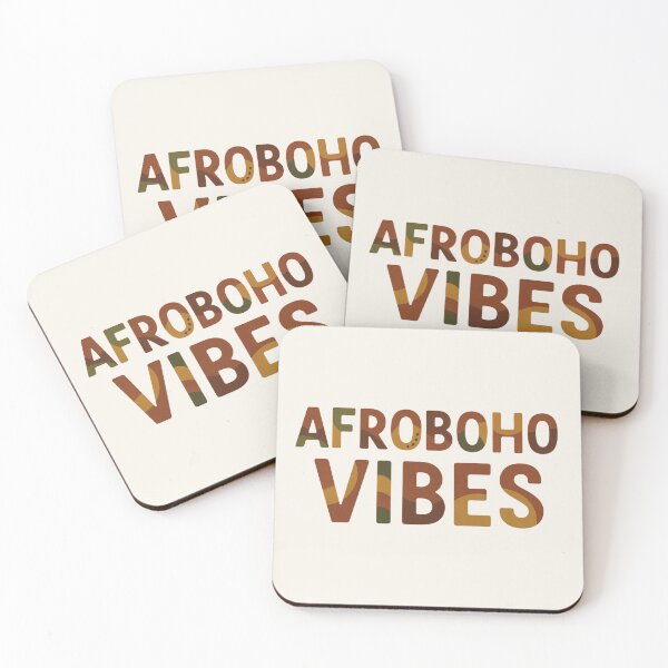 Item preview, Afroboho Vibes – Afrocentric Boho Typography Aesthetic Design designed and sold by astersgraphics.