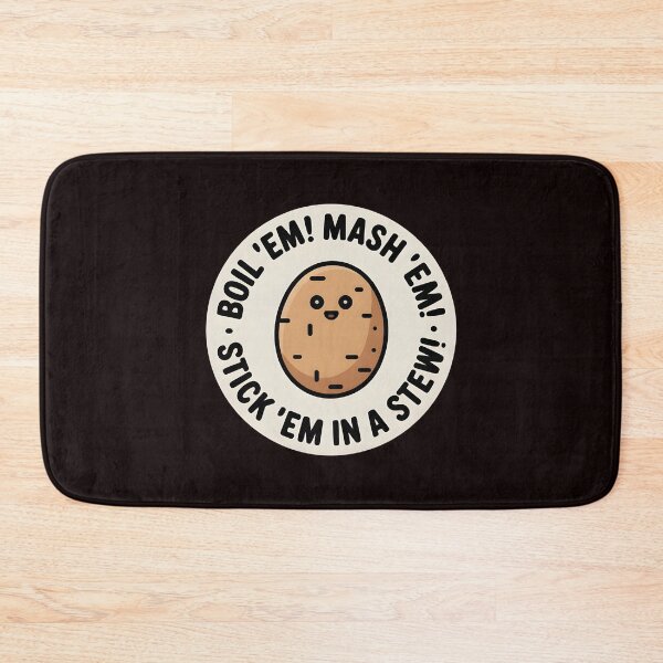 Item preview, Taters Po-Ta-Toes – Funny Potato Quote Boil`Em Mash`Em Design designed and sold by Redgiant87x.