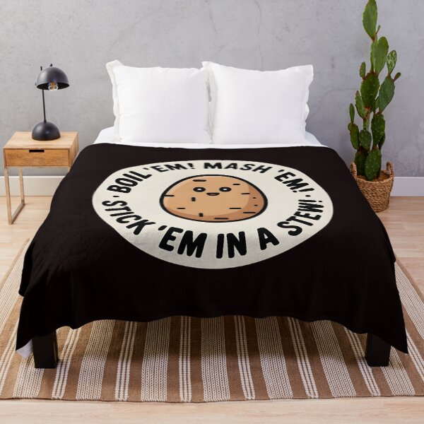 Item preview, Taters Po-Ta-Toes – Funny Potato Quote Boil`Em Mash`Em Design designed and sold by Redgiant87x.
