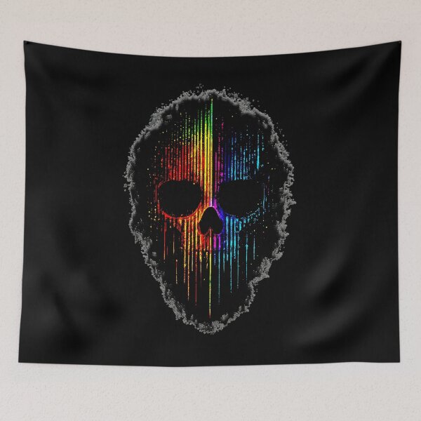 Item preview, Neon Skull Glitch T-Shirt | Dark Aesthetic Gothic Skull Art | Edgy Graphic Tee designed and sold by JoseFrancese.