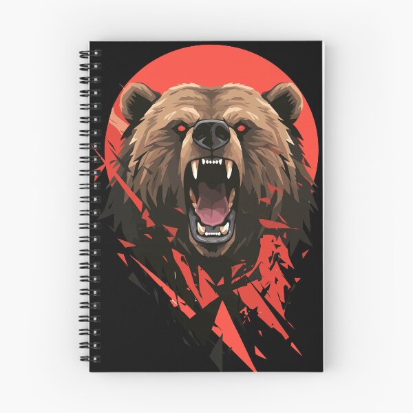 Item preview, The Roaring Crimson Grizzly designed and sold by ifundesign.
