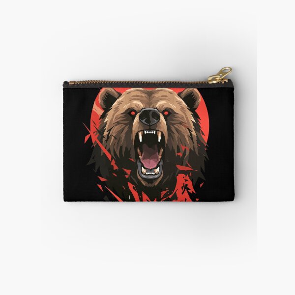 Item preview, The Roaring Crimson Grizzly designed and sold by ifundesign.