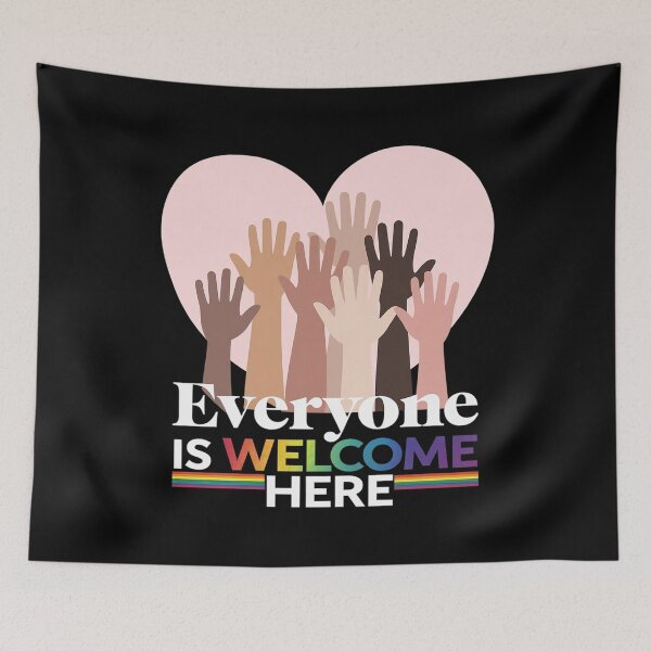 Item preview, In This Room Everyone Is Welcome Important Accepted 1  designed and sold by FadeOfThrone.