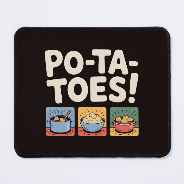 Item preview, Taters Po-Ta-Toes – Boil`Em Mash`Em Stick`Em in a Stew Food Humor designed and sold by Redgiant87x.