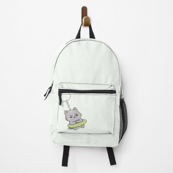 Item preview, Hanging Keyring – Cute Floating Cat Illustration designed and sold by HNstory.