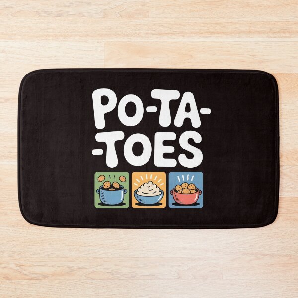 Item preview, Taters Po-Ta-Toes – Classic Boil`Em Mash`Em Quote Design designed and sold by Redgiant87x.