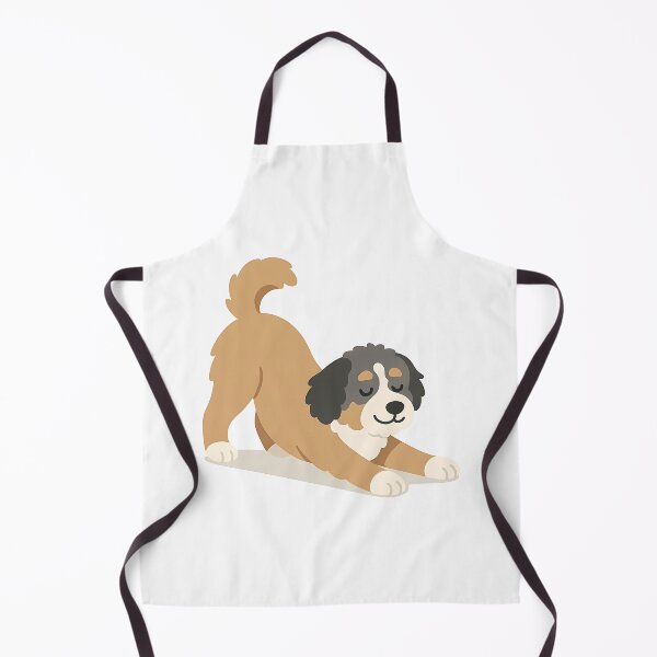 Item preview, Downward Facing Dog Yoga - Cute Aussie Doodle Stretching designed and sold by Balasan.