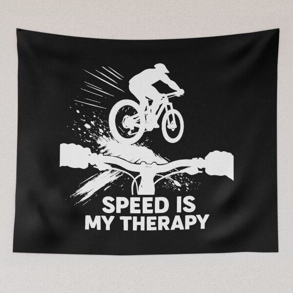 Item preview, Downhill MTB POV Speed Therapy Gift designed and sold by Pineapple-Tree.