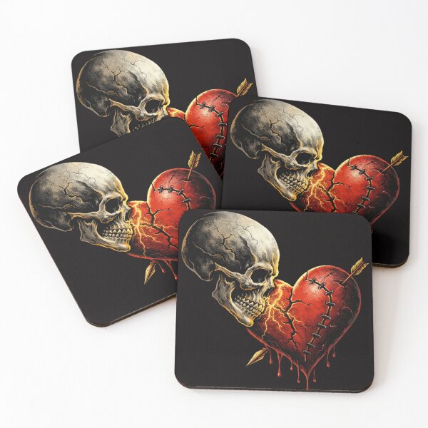 Item preview, Dark Love Icon – Bold Street Art Valentine Design designed and sold by Vivalore.