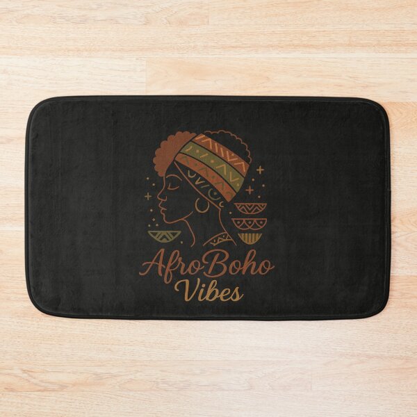 Item preview, AfroBoho Vibes – Afrocentric Woman Boho Aesthetic Illustration designed and sold by astersgraphics.
