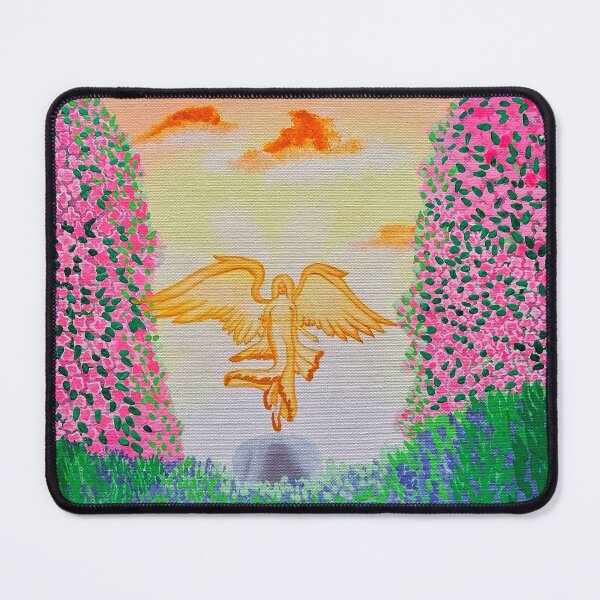 Item preview, Angel on stone designed and sold by "mariadreamart".
