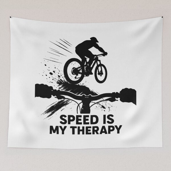 Item preview, Downhill MTB POV Speed Therapy Gift designed and sold by Pineapple-Tree.