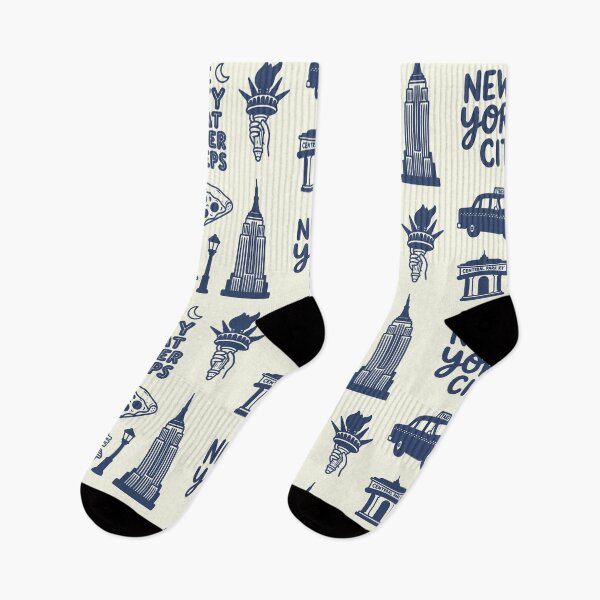 Item preview, New York City Icons Graphic – New York Sticker Sheet designed and sold by Imaginationbeyond.