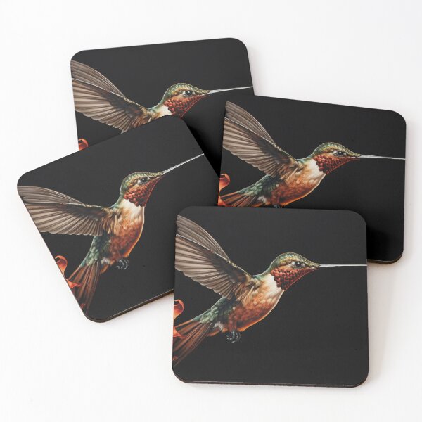Item preview, Fiery Flight of Hummingbird designed and sold by anytka.