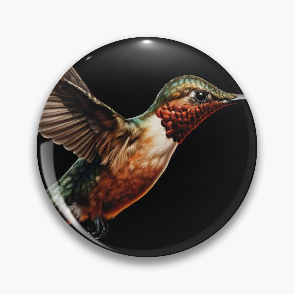 Item preview, Fiery Flight of Hummingbird designed and sold by anytka.