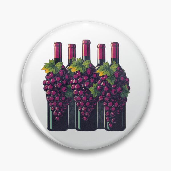 Item preview, Wine Lover Vineyard Aesthetic Grapes Sommelier Gift designed and sold by RDproject.