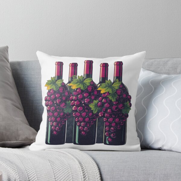 Item preview, Wine Lover Vineyard Aesthetic Grapes Sommelier Gift designed and sold by RDproject.