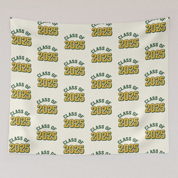 Item preview, Class of 2025 Graduation Retro Typography Design designed and sold by astersgraphics.