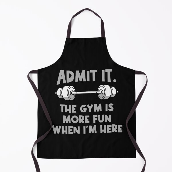 Item preview, Admit It The Gym is More Fun When I'm Here Funny Fitness designed and sold by Colorfulman.