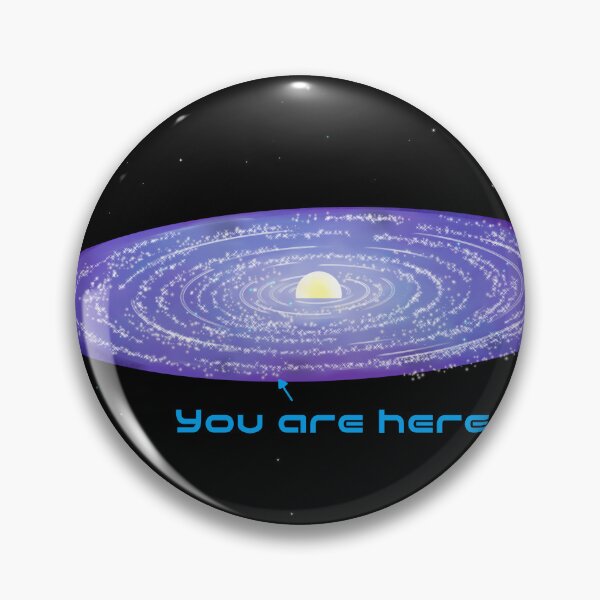 Item preview, Galactic You Are Here  designed and sold by JaygiesDesign.