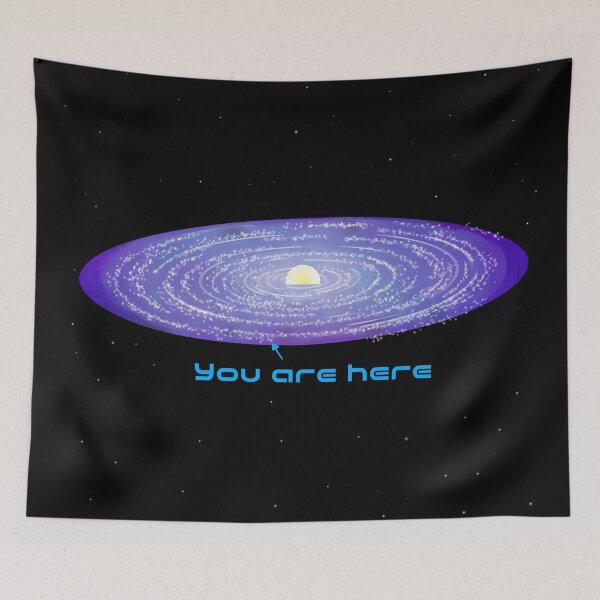Item preview, Galactic You Are Here  designed and sold by JaygiesDesign.